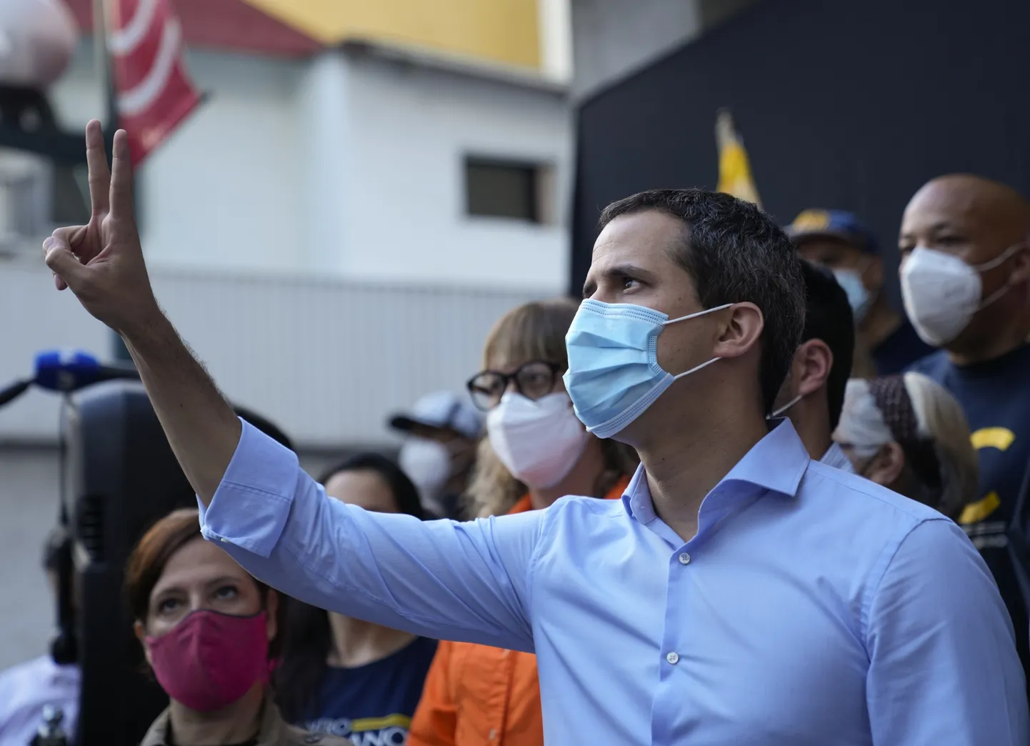 Venezuela opositsiooniliider Juan Guaidó.