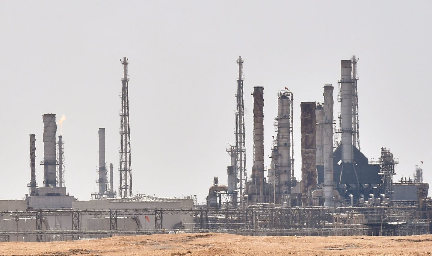Saudi naftahiiu Aramco naftarajatis al-Khurji piirkonnas 15. septembril.