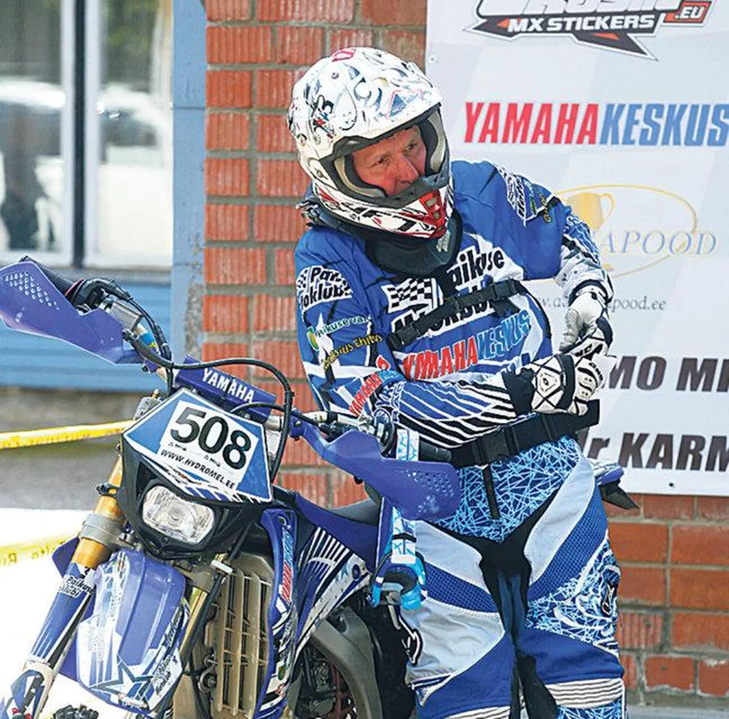 Paikuse motoklubi enduuroäss Toivo Nikopensius on täis tahtmist taas kihutada pjedestaali kõrgeimale astmele.
