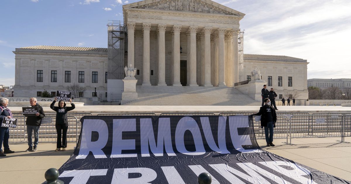 Ülemkohus lükkas tagasi katse Trump valimistelt eemaldada