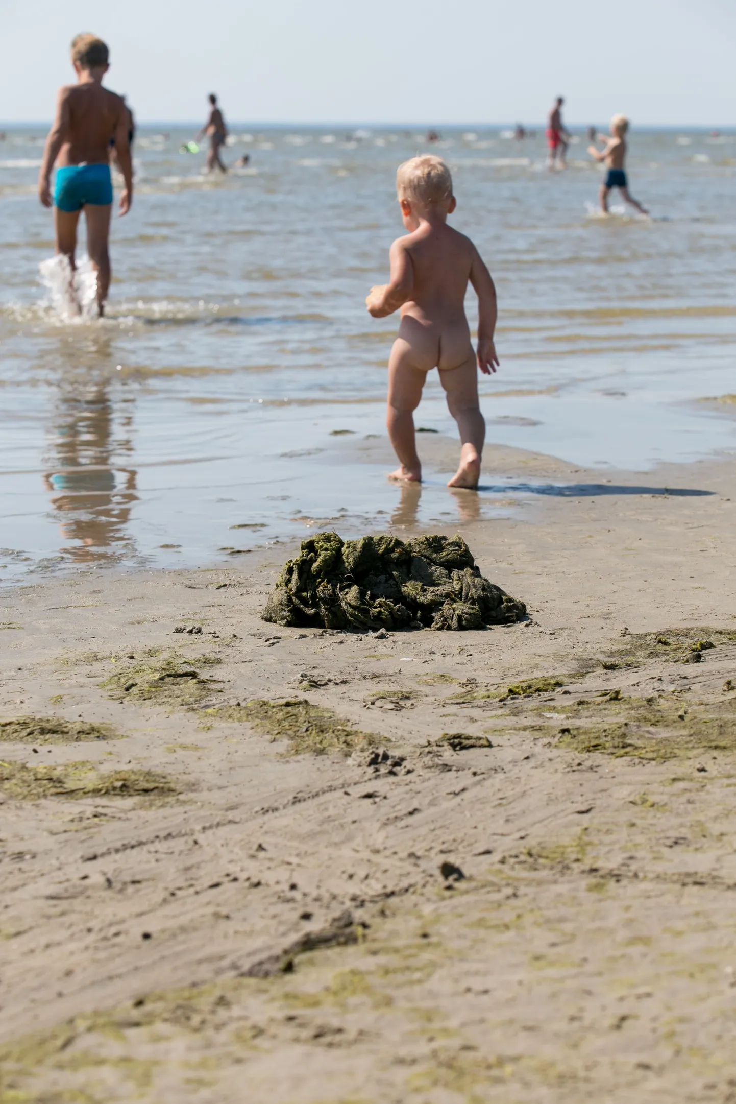 Rannavee puhtus sõltub ujujatest.