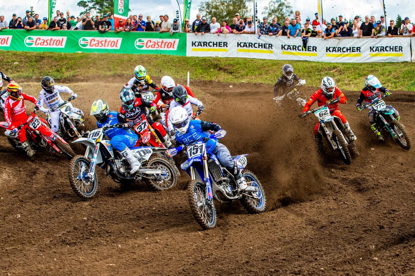 Kärcher MX1 start, juhib Harri Kullas (nr 151).