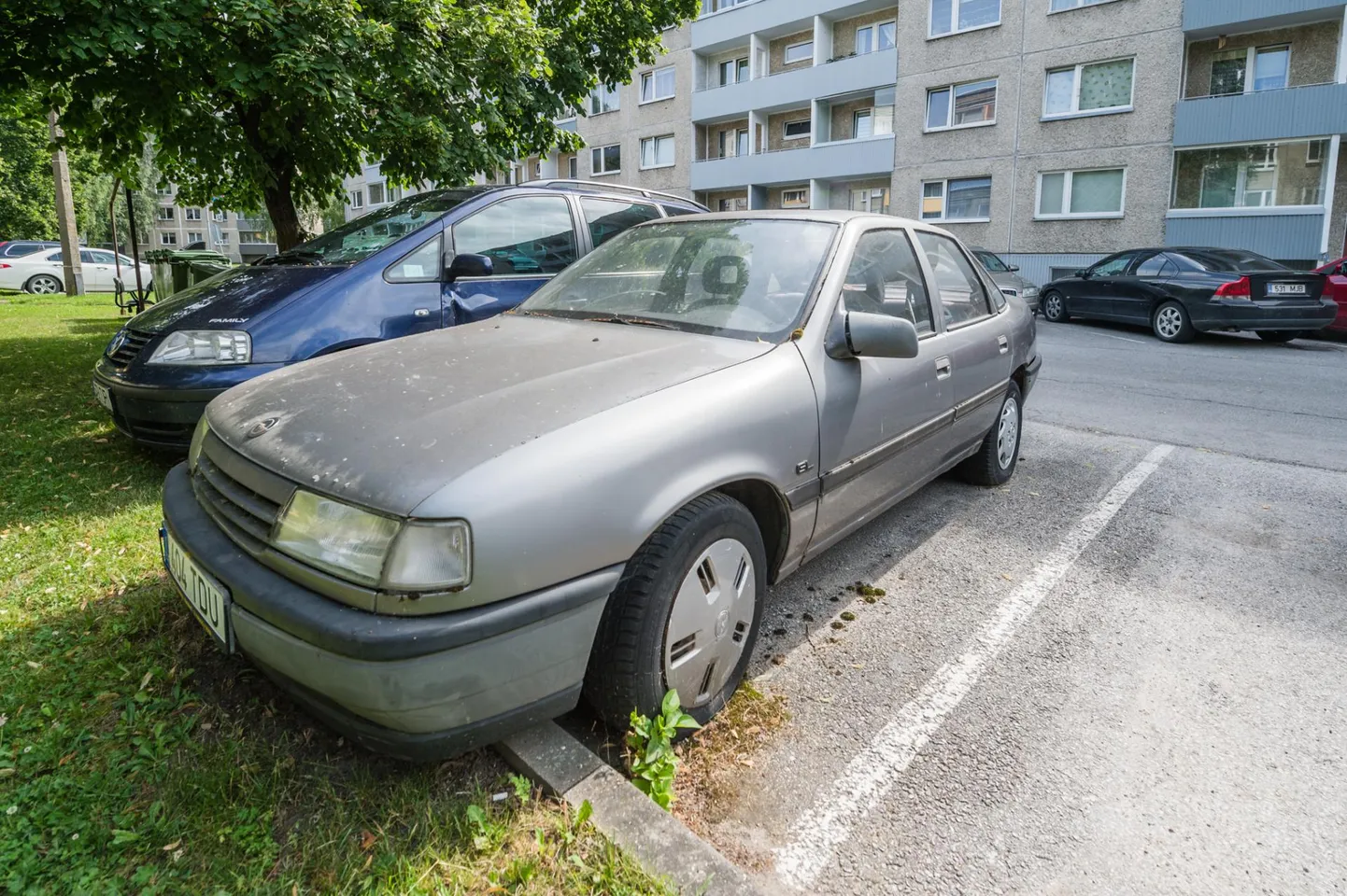 Mahajäetud sõiduk. Foto on illustratiivne.