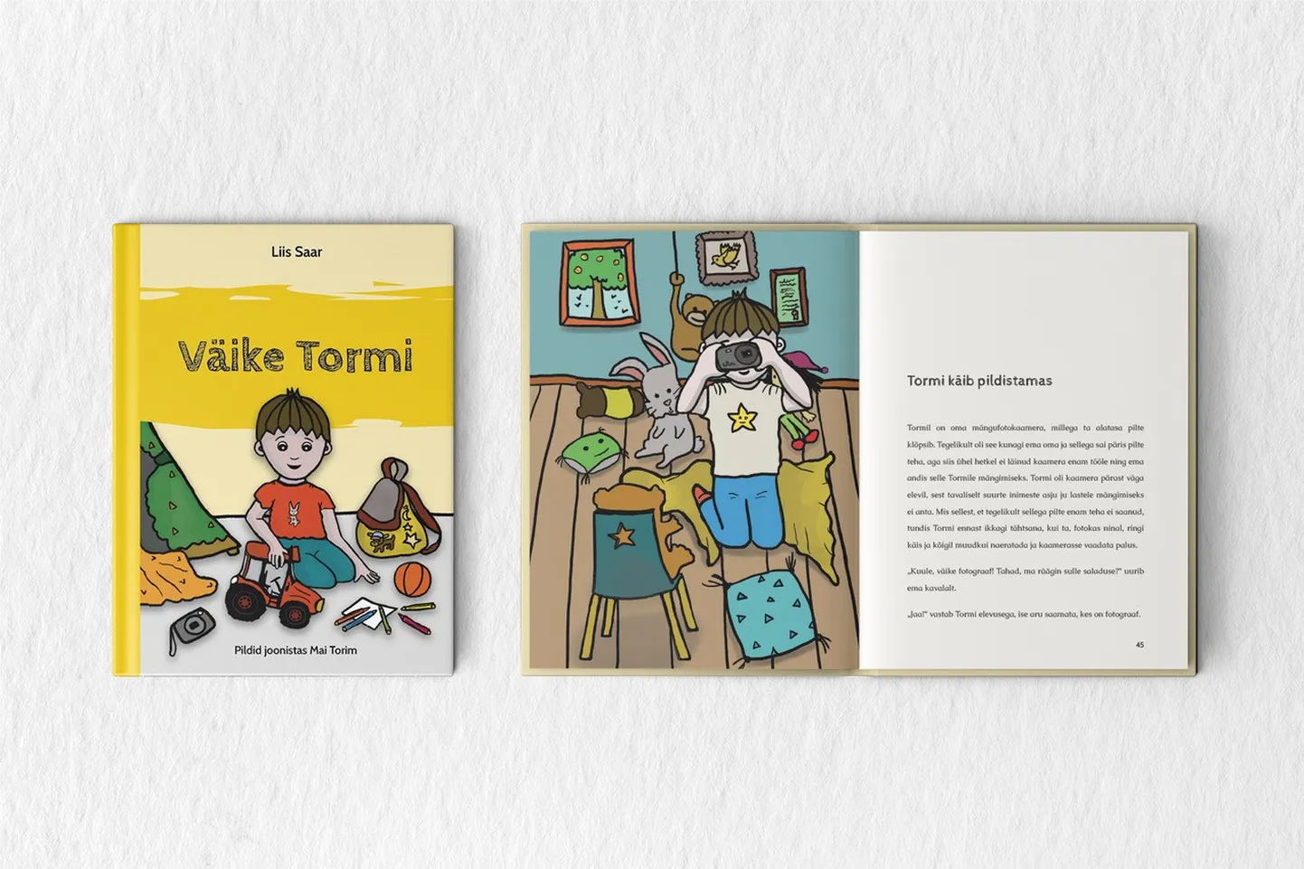 Liisi Saar, «Väike Tormi». Illustreerinud Mai Torim.