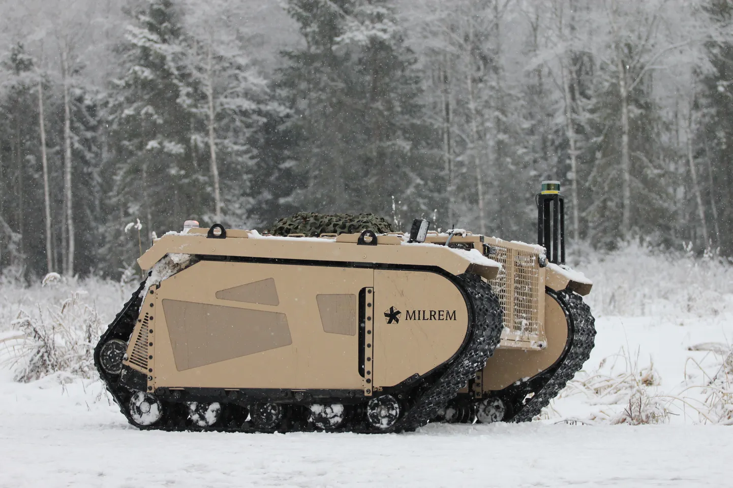 Техника Milrem Robotics.