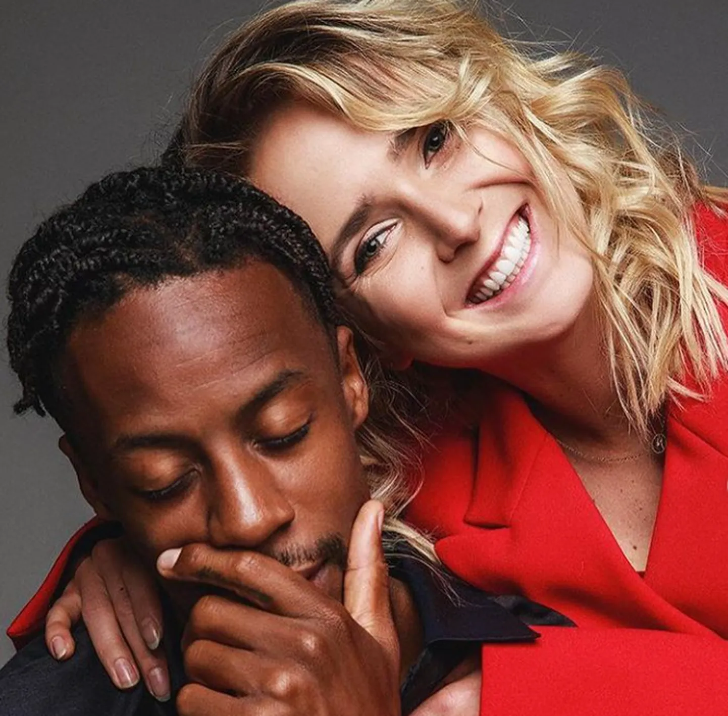 Gael Monfils ja Elina Svitolina.
