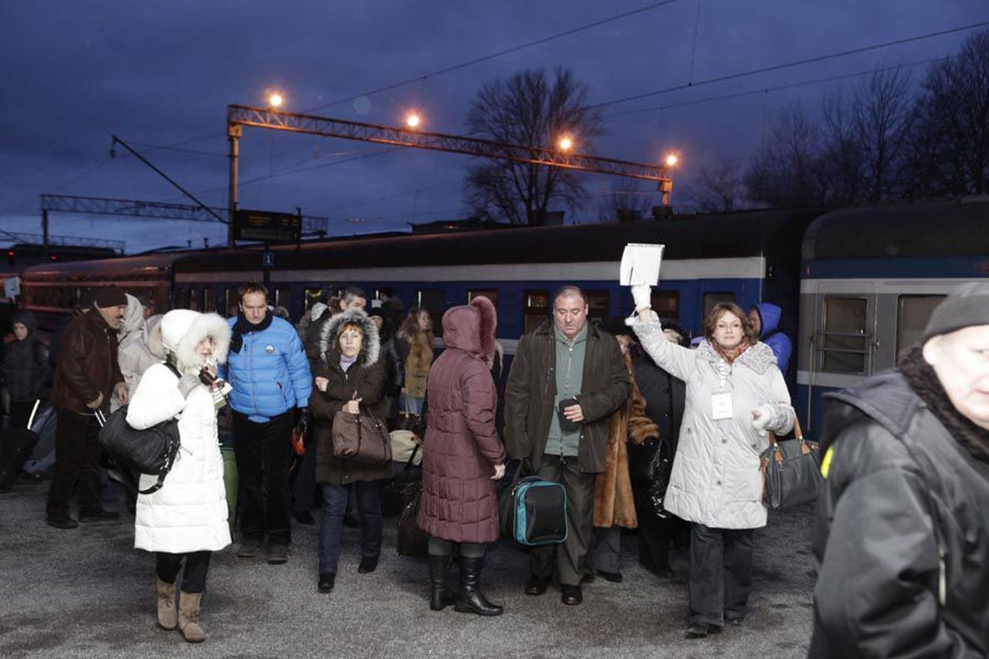 Aastavahetusel käis Eestis hinnanguliselt 60 000 vene turisti, kellest rongiga saabus 7000. Viljandisse jõudis neist mõni üksik.