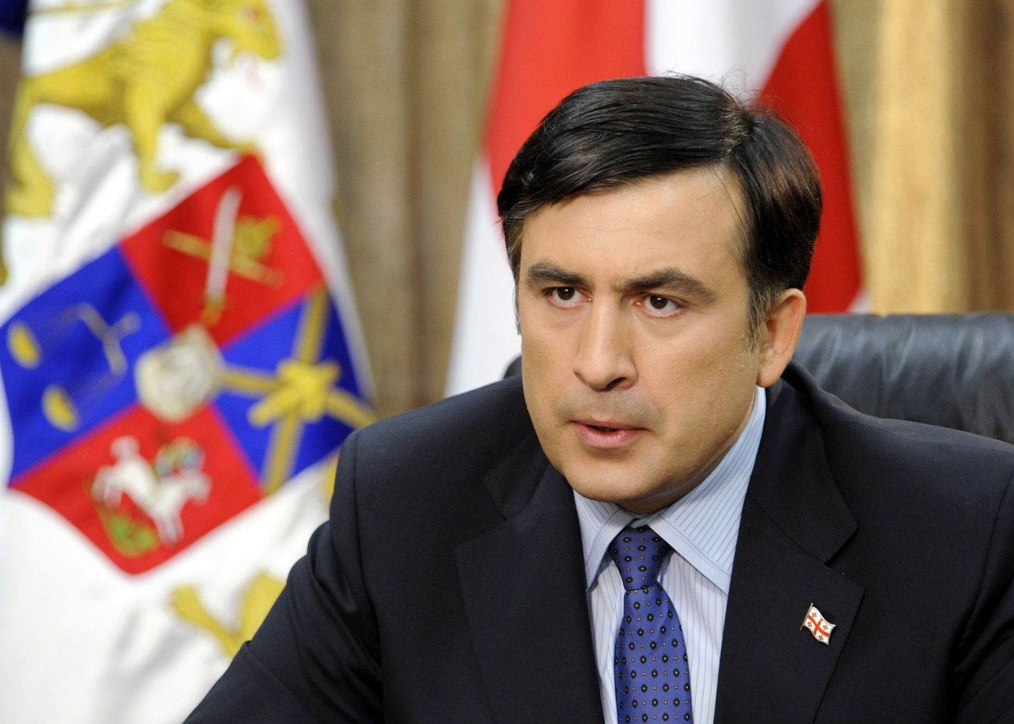 Gruusia president Mihhail Saakašvili.