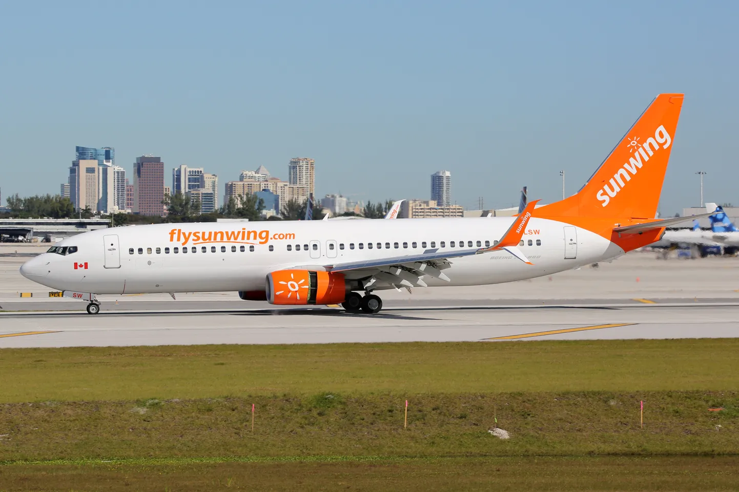 Sunwingi lennuk