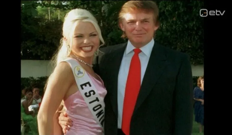 Kristiina Heinmets-Aigro ja Donald Trump