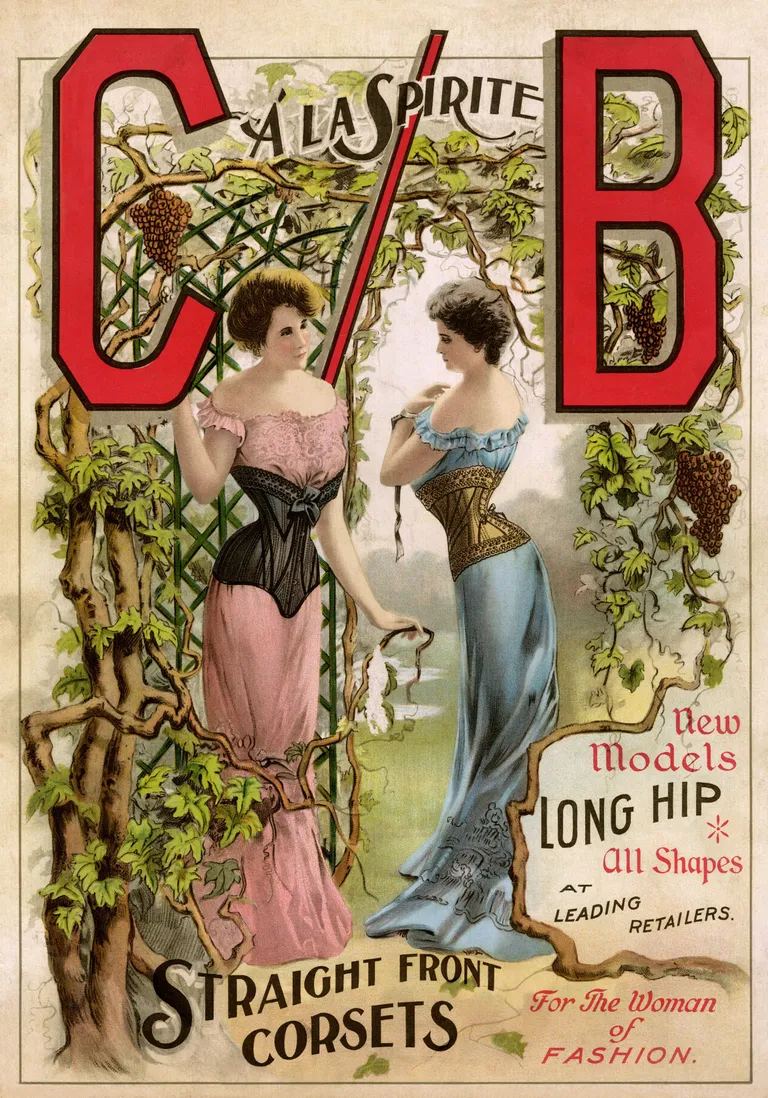 Korsetireklaam 1890