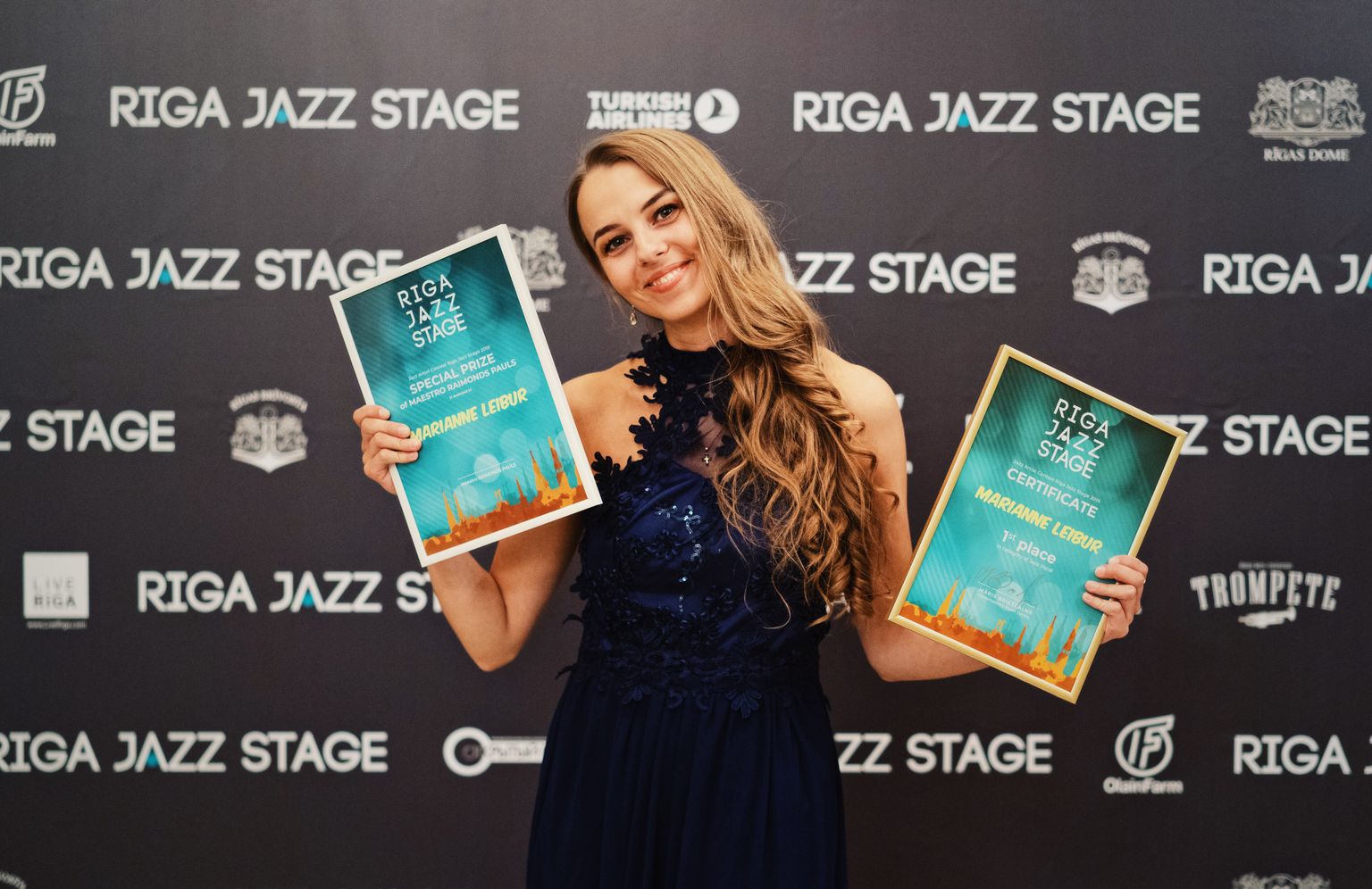 Marianne Leibur võitis jazz-artistide konkursi Riias.