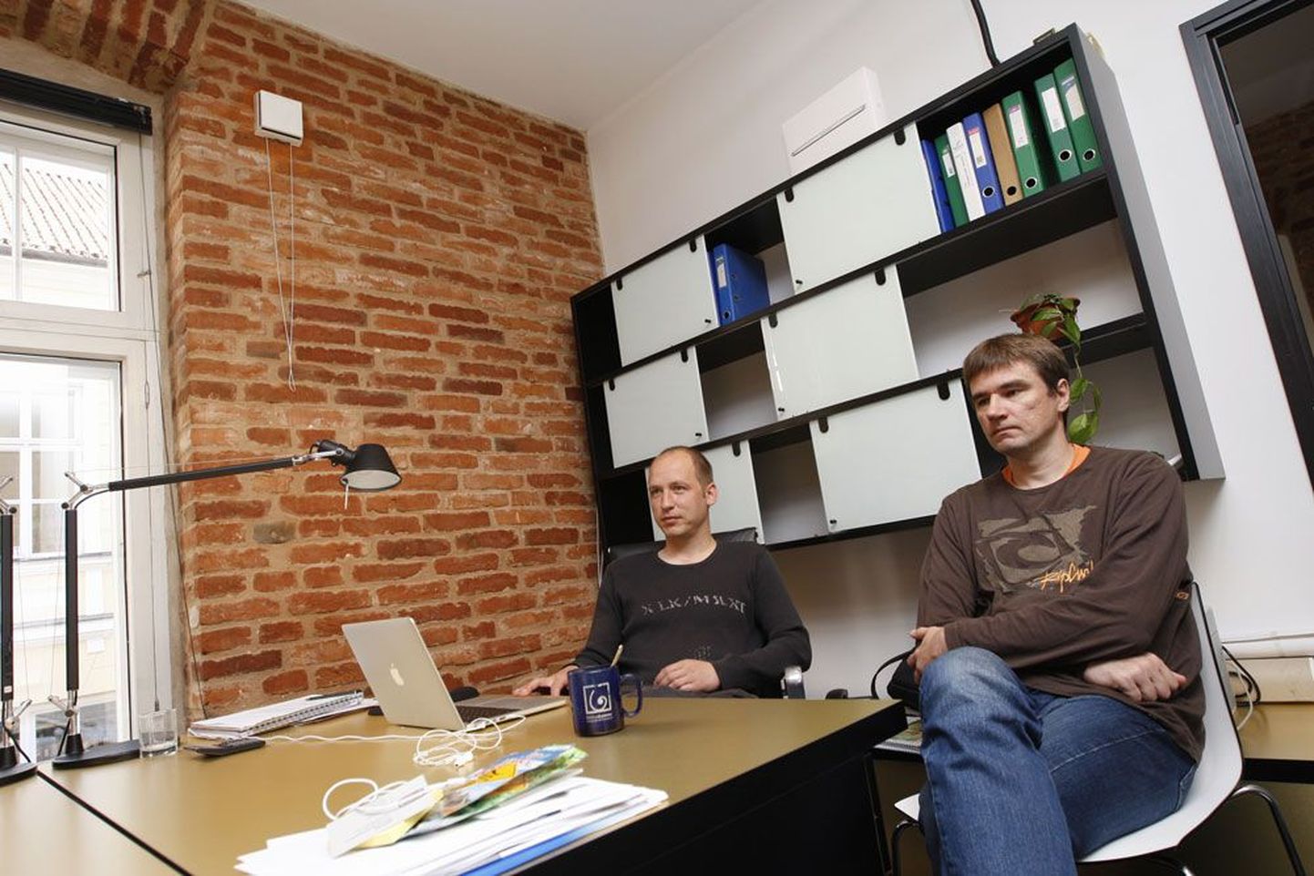 Indrek Kuldkepi (vasakul) ja Rainer Kivimaa asutatud Gantticu klientide hulka kuuluvad Siemens, Motorola ja Thomson Reuters.