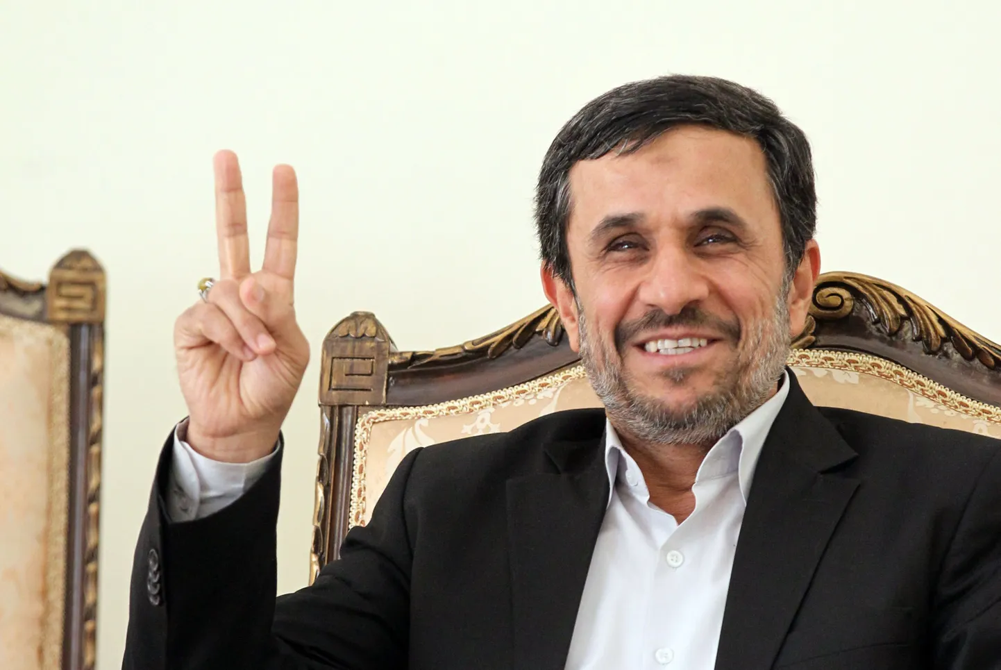 Iraani president Mahmoud Ahmadinejad.