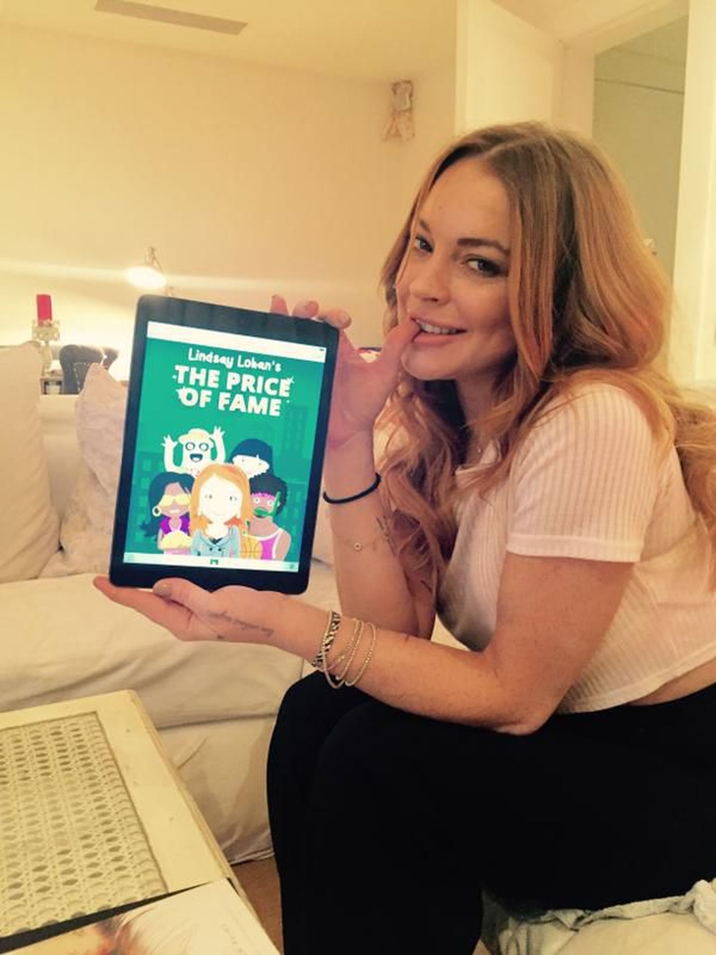 Lindsay Lohan andis välja mängu «The Price of Fame»