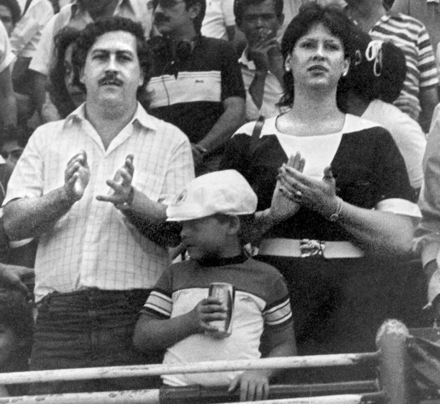 Pablo Escobar oma abikaasa ja pojaga
