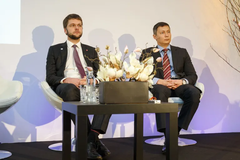 Евгений Осиновский и Михаил Кылварт.