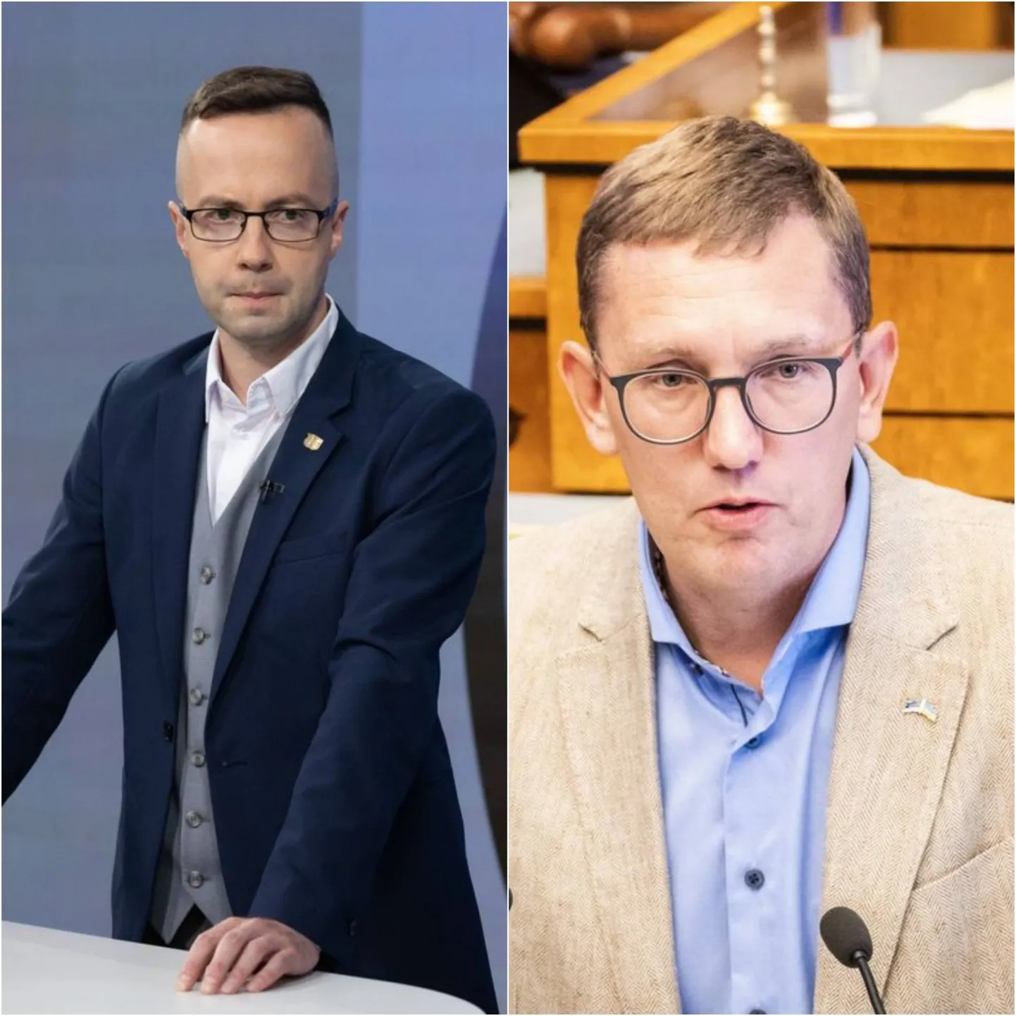 Евгений Криштафович и Кристен Михал.