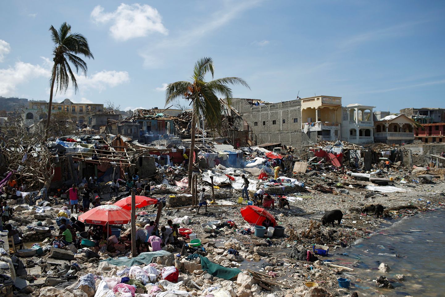 Orkaanist laastatud Haiti