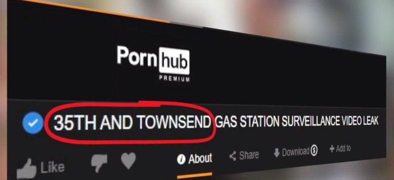 Pornofilmi üleslaadimisel kasutati pealkirjas bensiinijaama aadressi