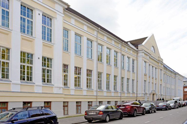 Vanemuise tänaval asuva Tartu Ülikooli zooloogia ja geoloogia instituudi õppehoone