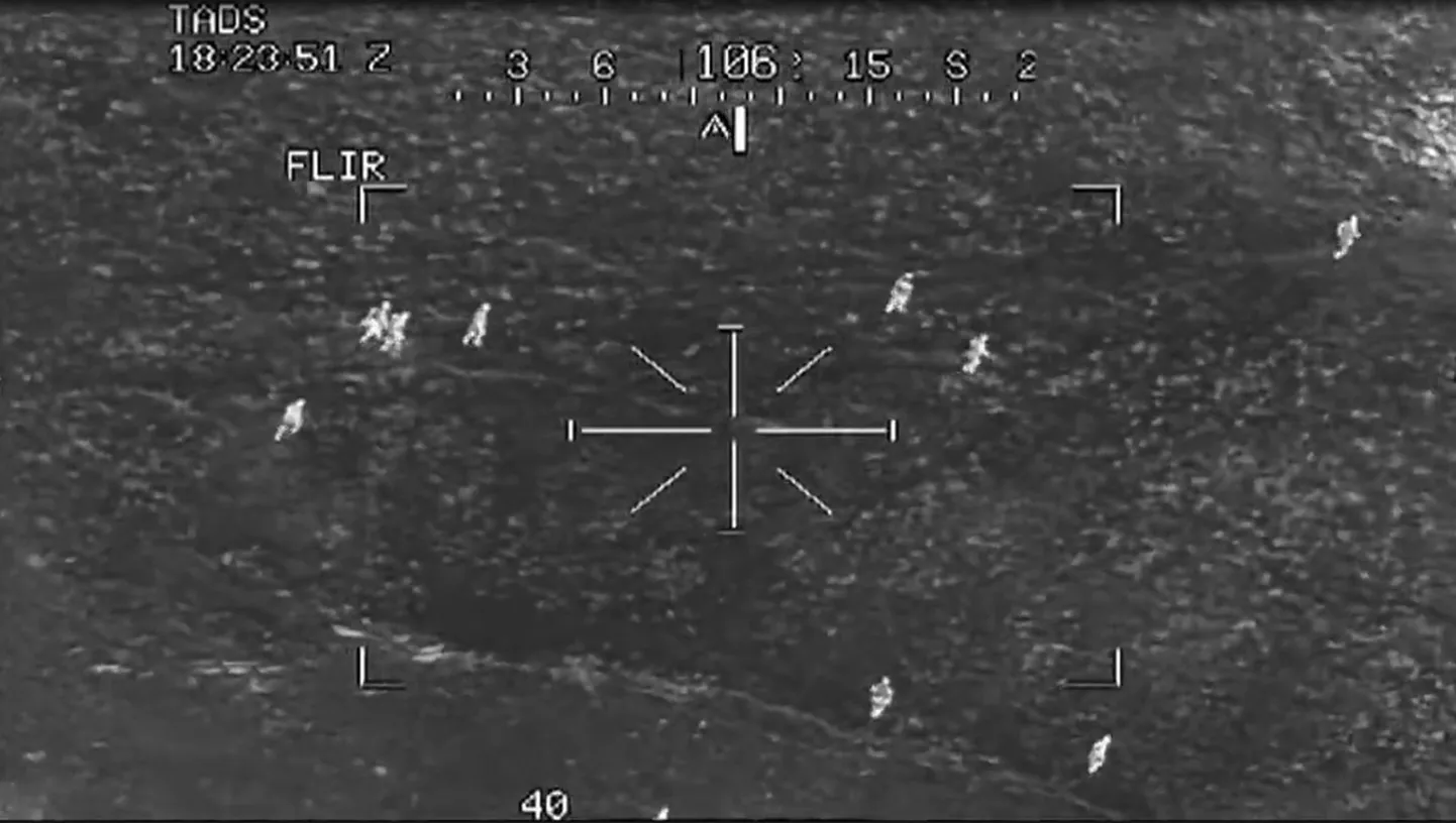 Ründekopteri AH-64 Apache kaamerapilt sihtmärkidest. Pilt on illustratiivne.