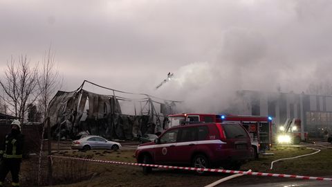 Lätis puhkes droonitehases tulekahju