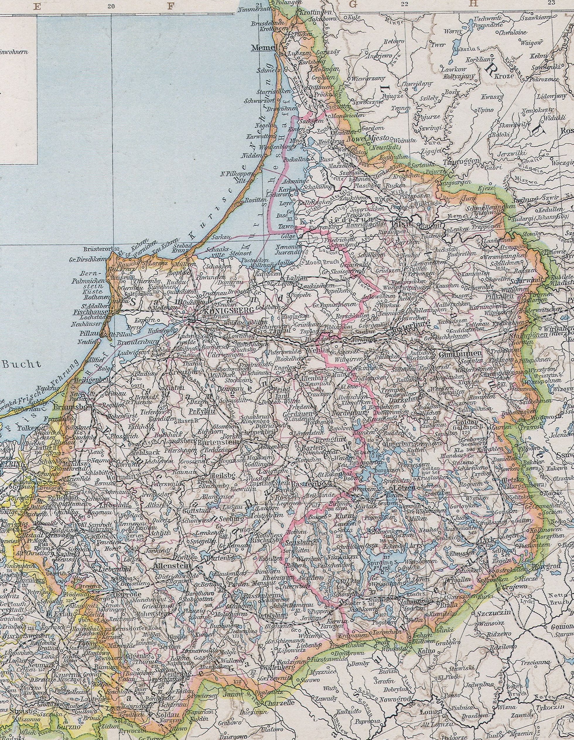 Ida-Preisimaa aastal 1890