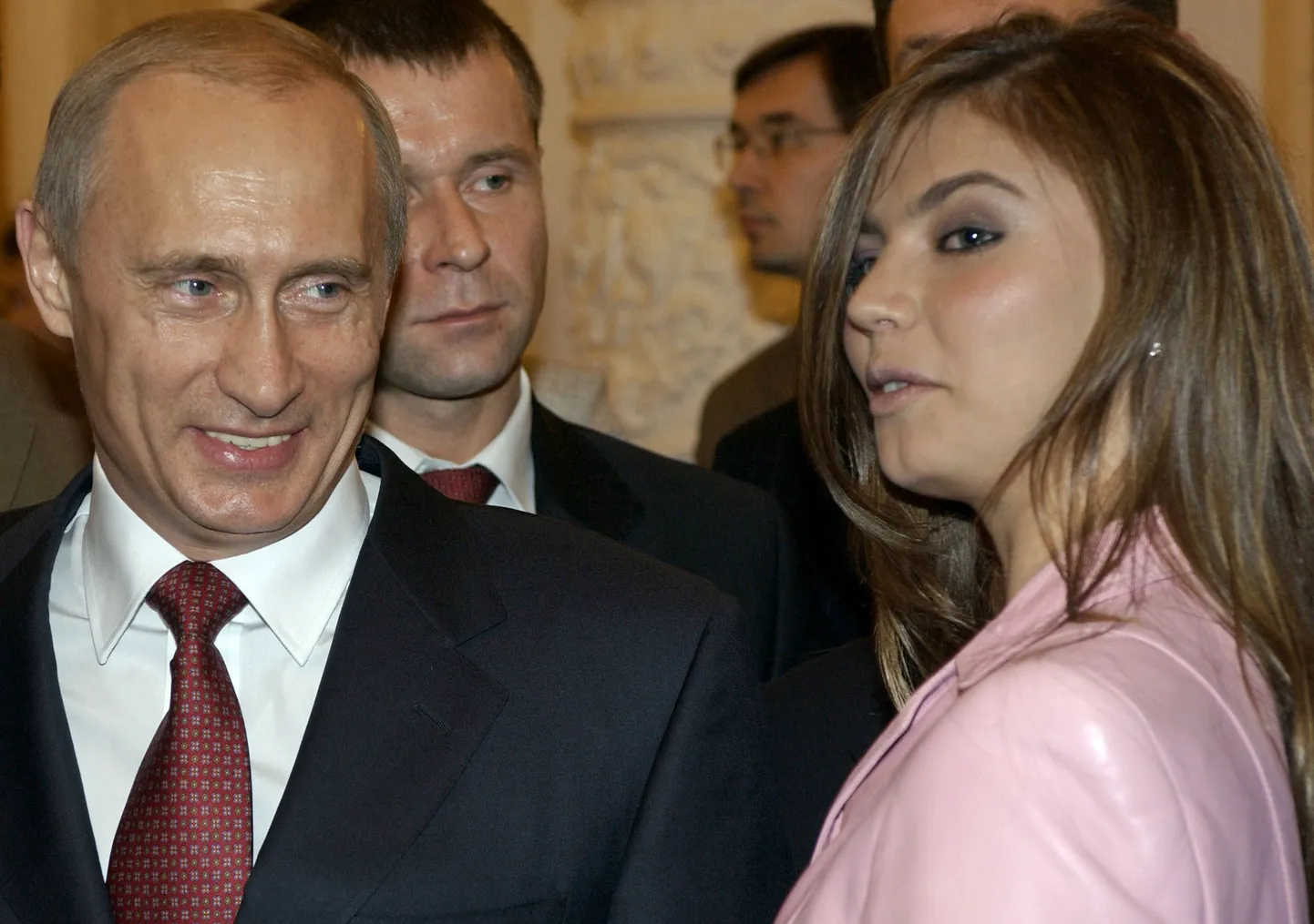 Vladimirs Putins un Alīna Kabajeva 2014. gadā