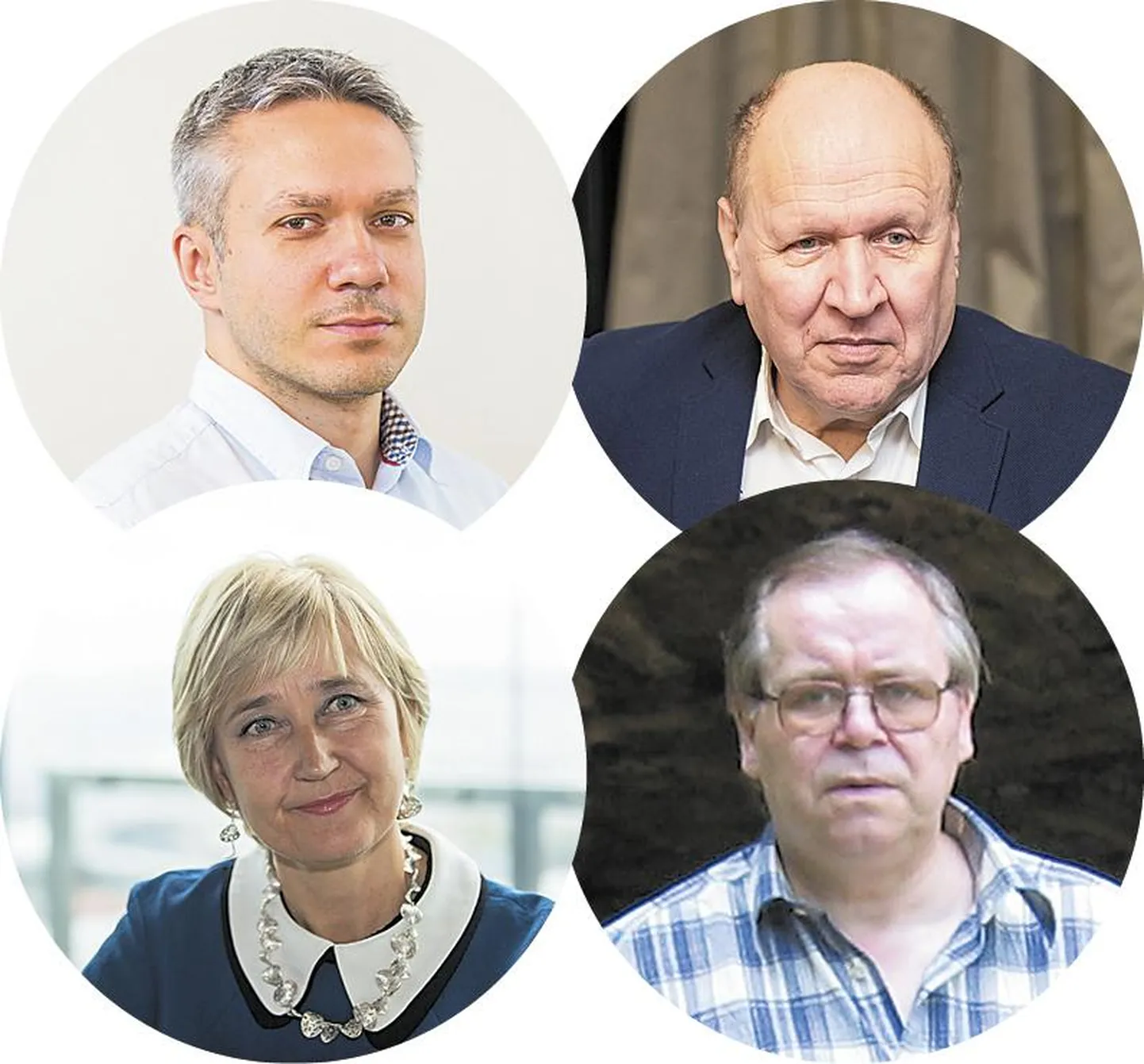 Andrei Korobeinik, Mart Helme, Marianne Mikko ja Aadu Must.