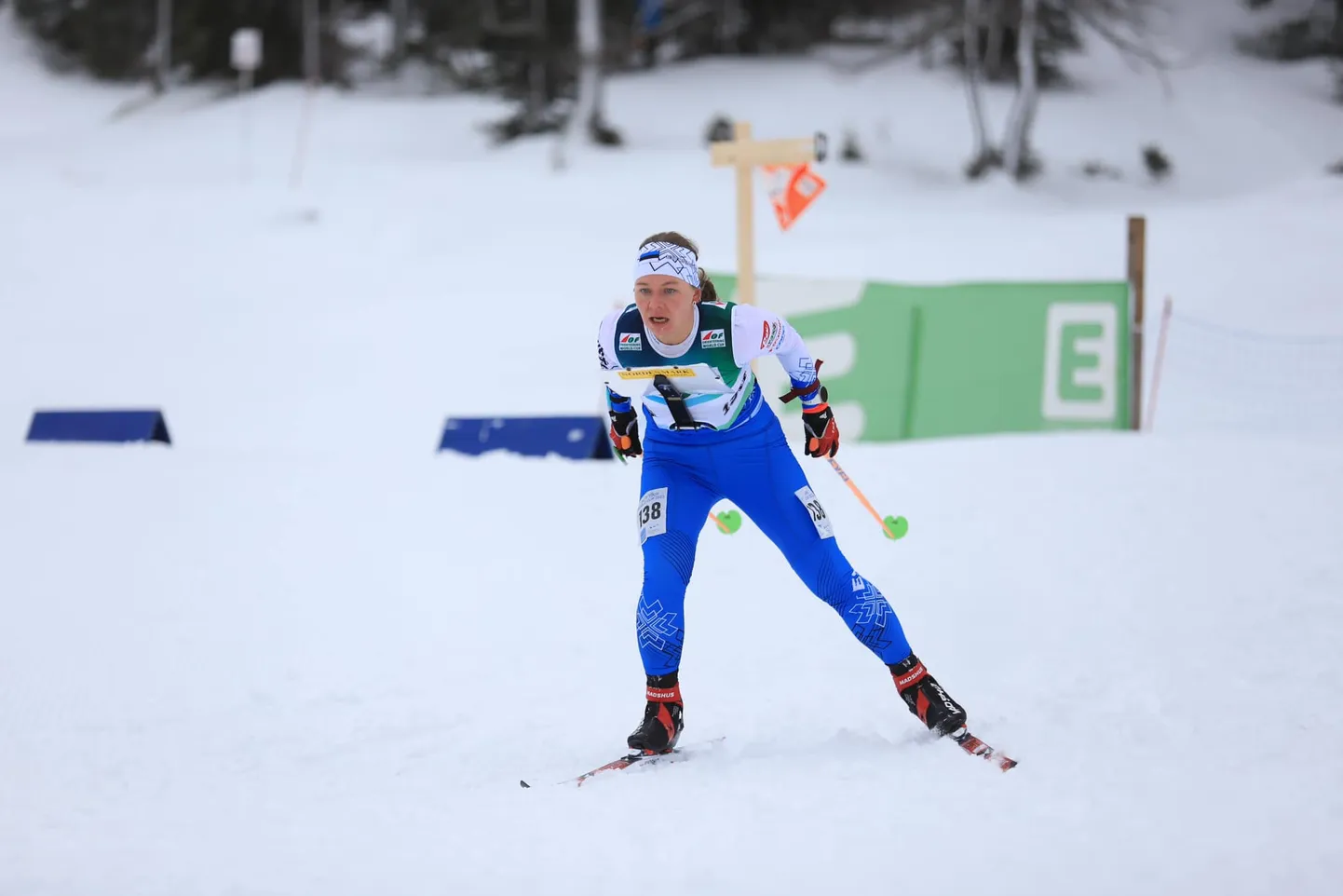 Eesti koondise liider Daisy Kudre-Schnyder.