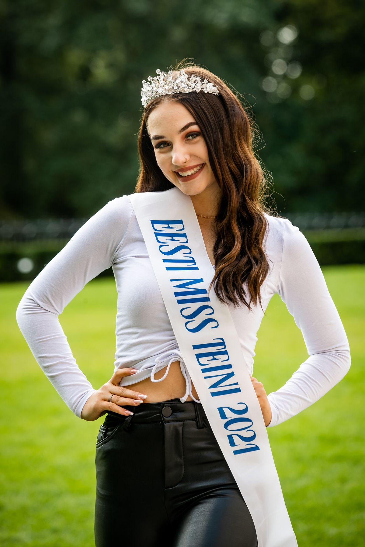 Eesti Miss Teen 2021 tiitli võitnud Sandra Kulderknup