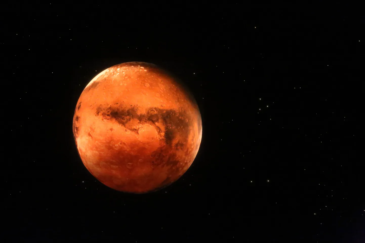 Planeet Mars.