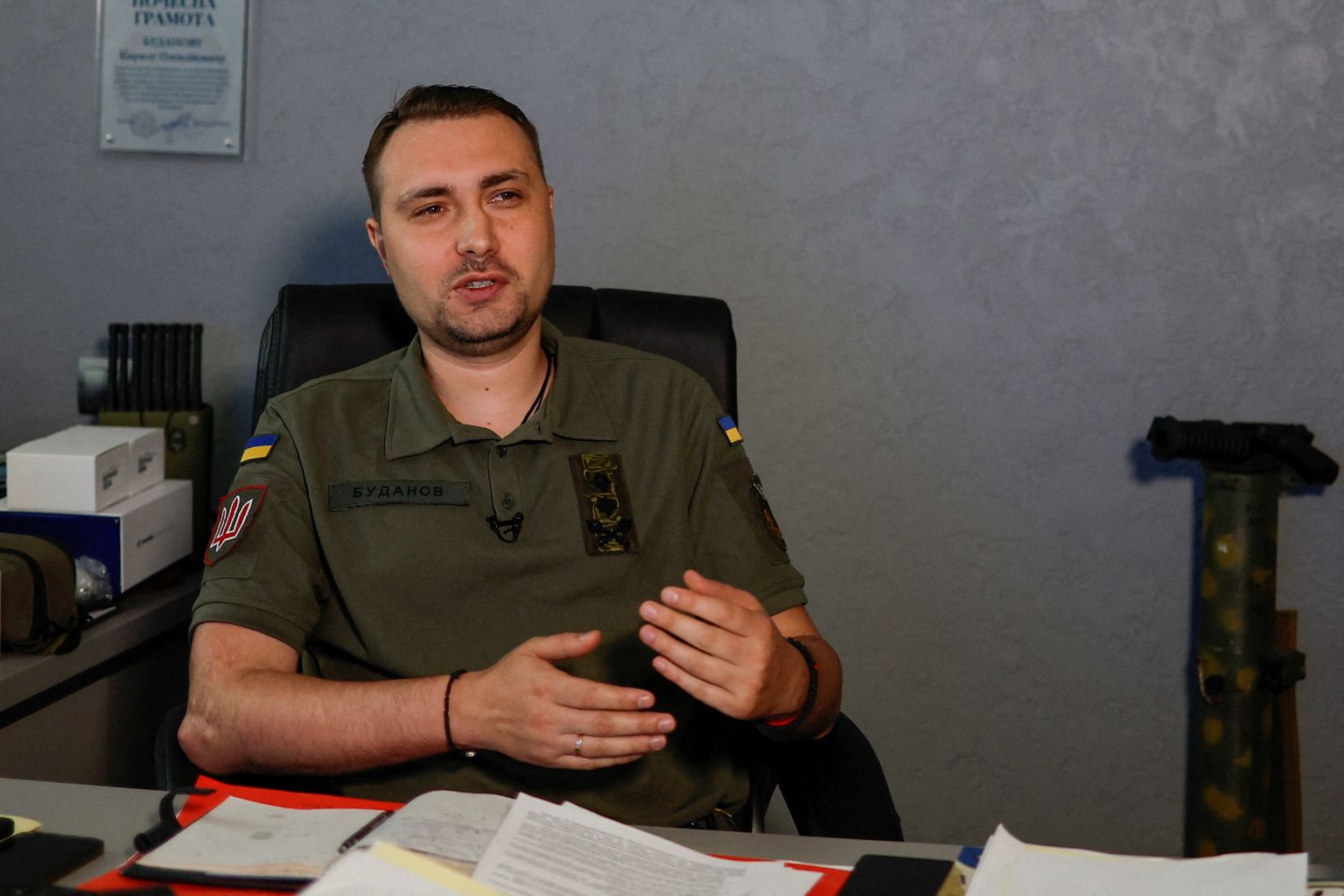 Ukraina kaitseluure ülem Kõrõlo Budanov.