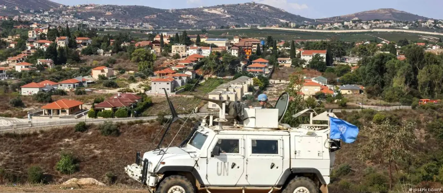 Бронеавтомобиль Временных сил ООН в Ливане
