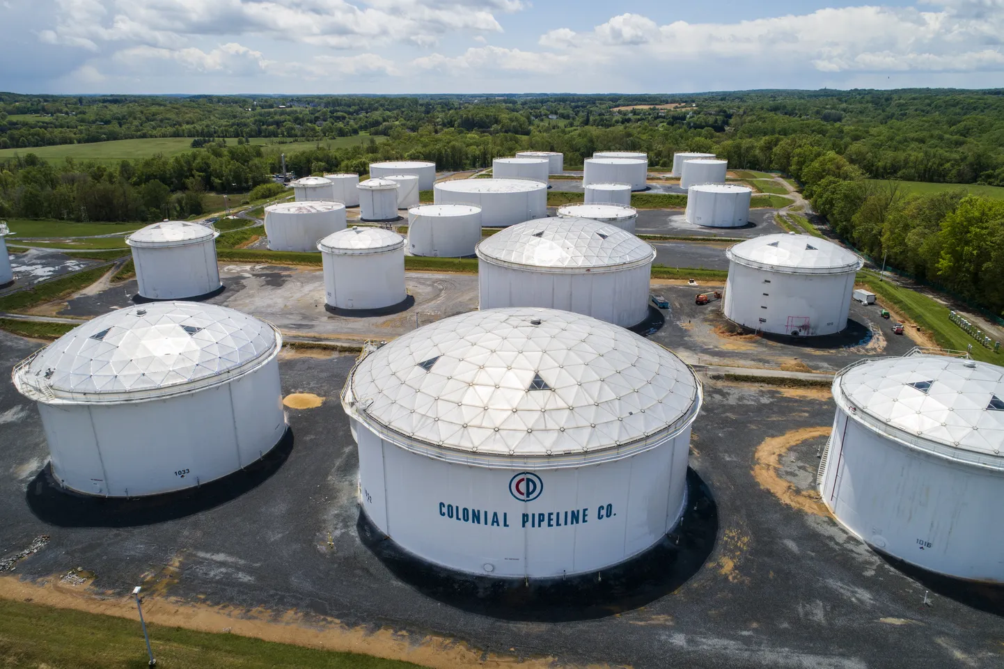 ASV lielākais degvielas cauruļvads "Colonial Pipeline". Ilustratīvs foto.