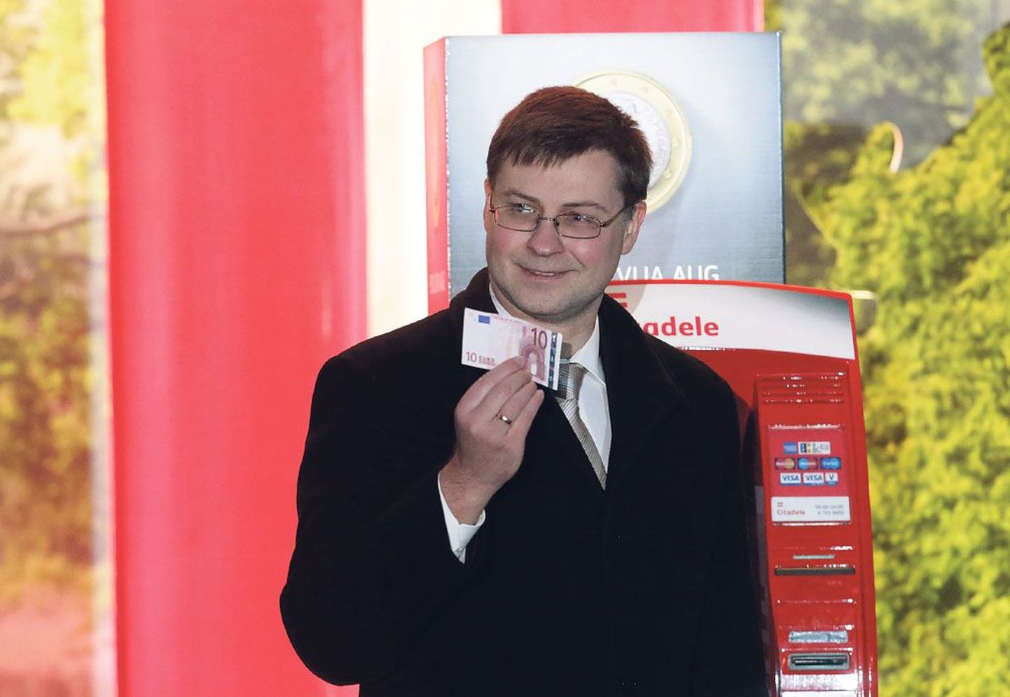 Läti lahkuv peaminister Valdis Dombrovskis.
