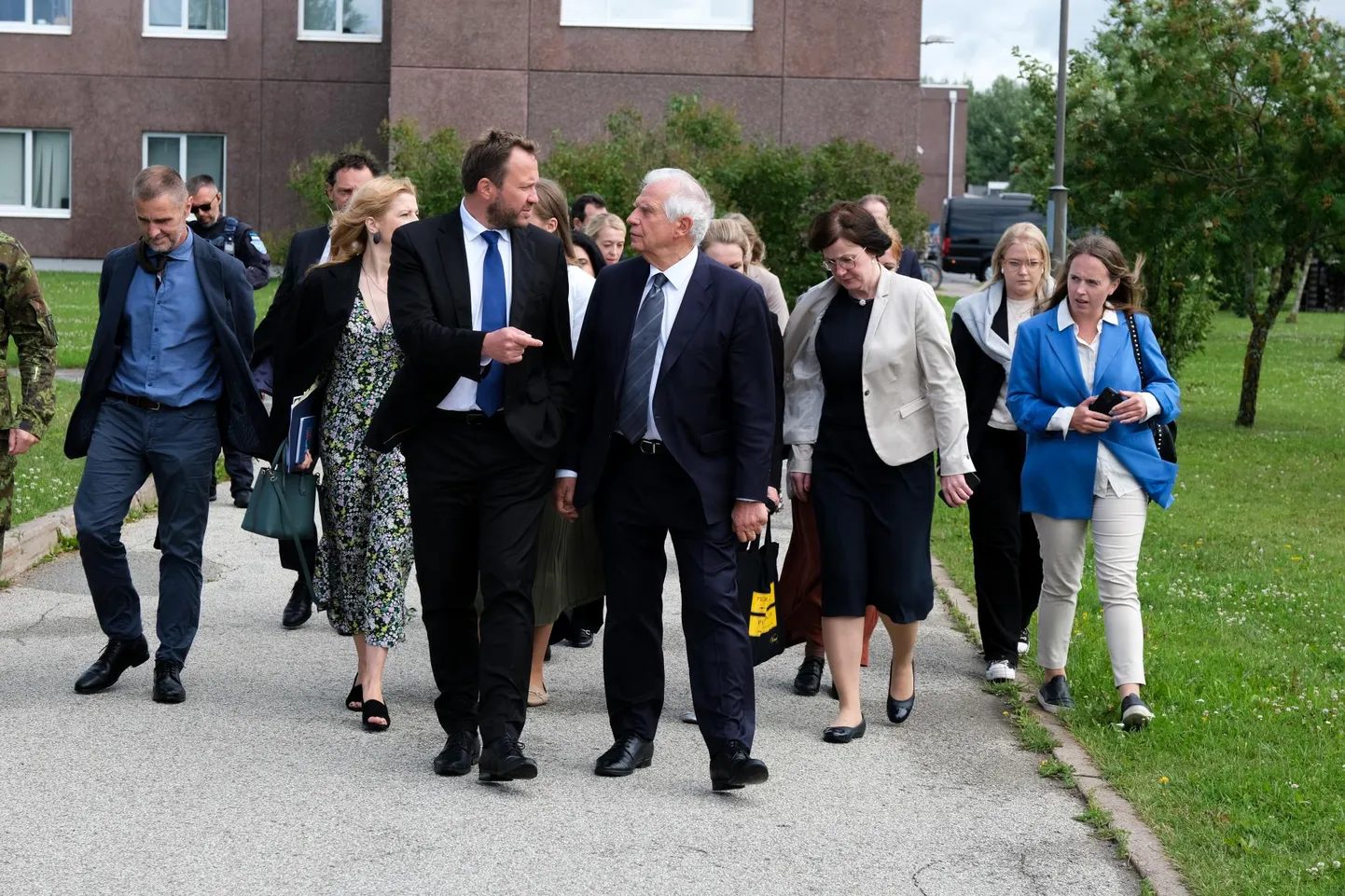 Välisminister Margus Tsahkna kohtus Tapa sõjaväebaasis Euroopa Liidu välisasjade ja julgeolekupoliitika kõrge esindaja Josep Borrell Fontellesiga.