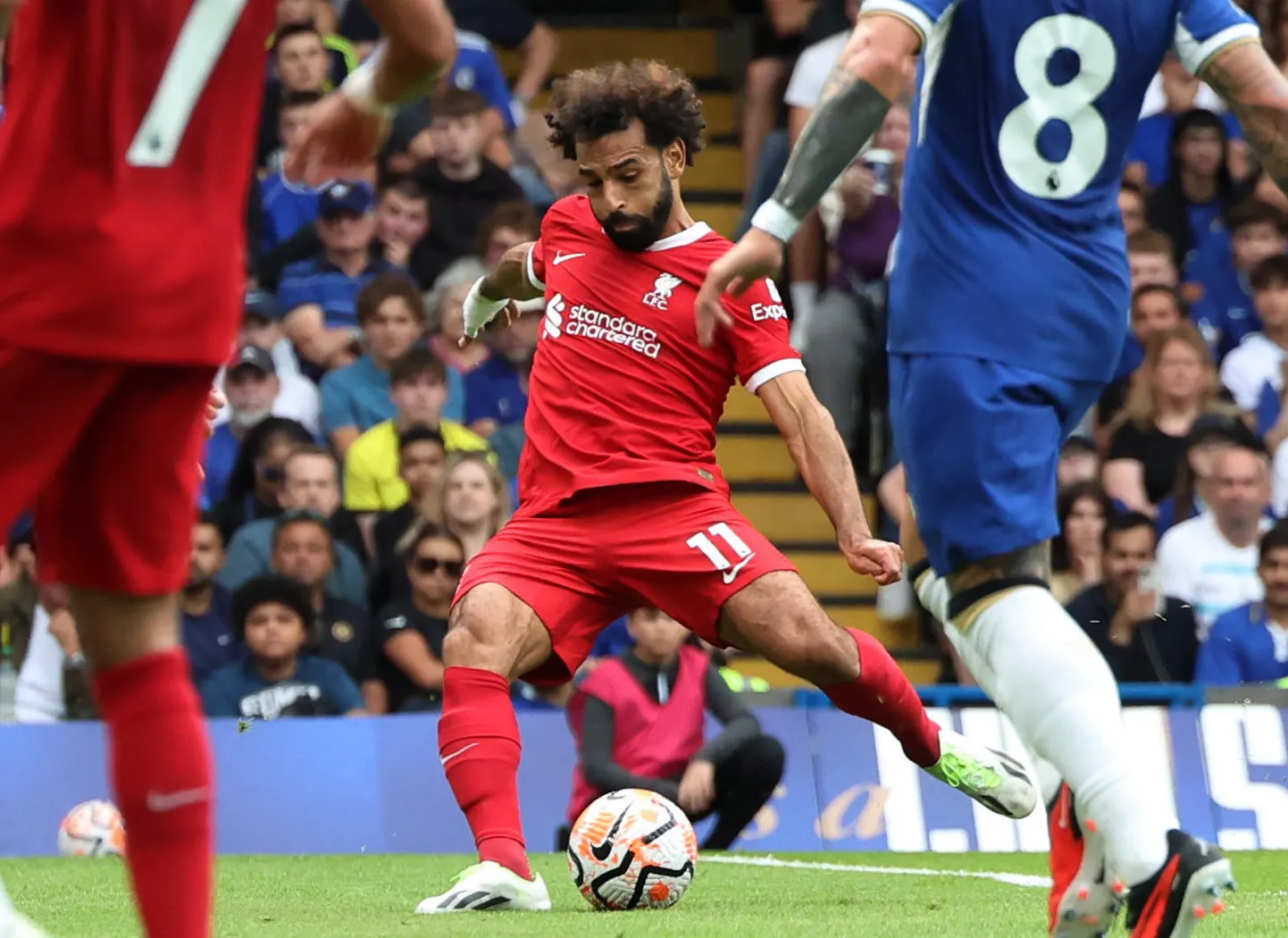 Mohamed Salah (keskel).