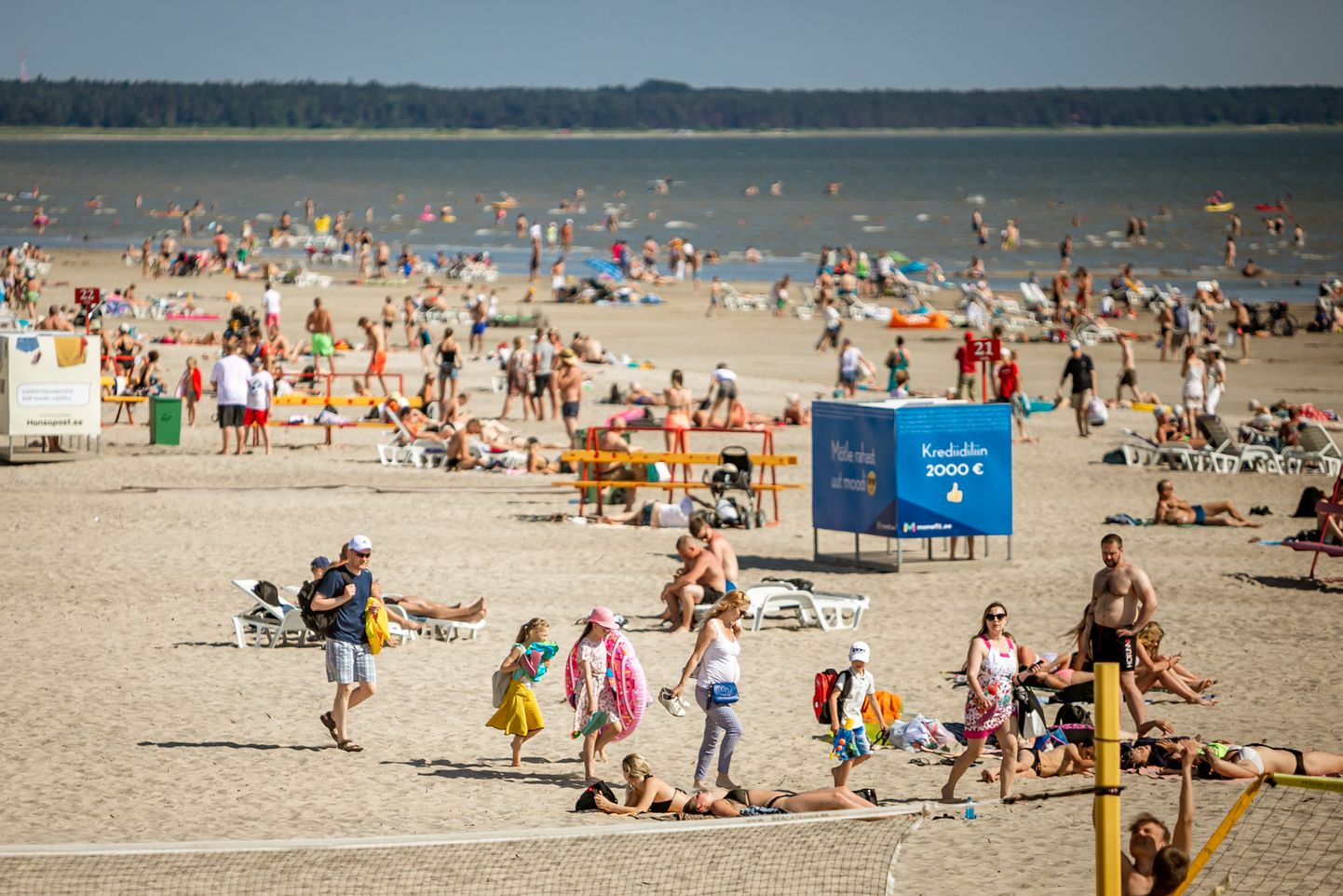 Suvi Pärnu rannas.