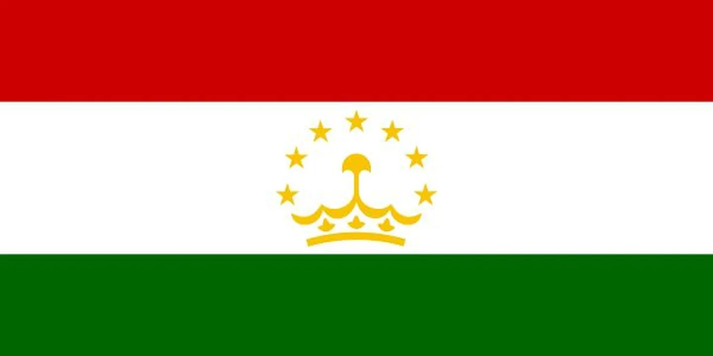 Tadžikistani lipp.