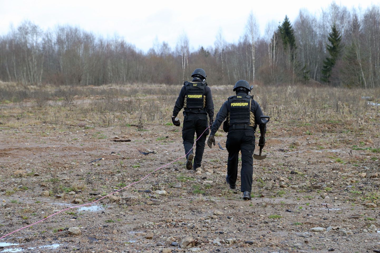 Lõuna-Eesti pommigrupp. Foto on illustratiivne