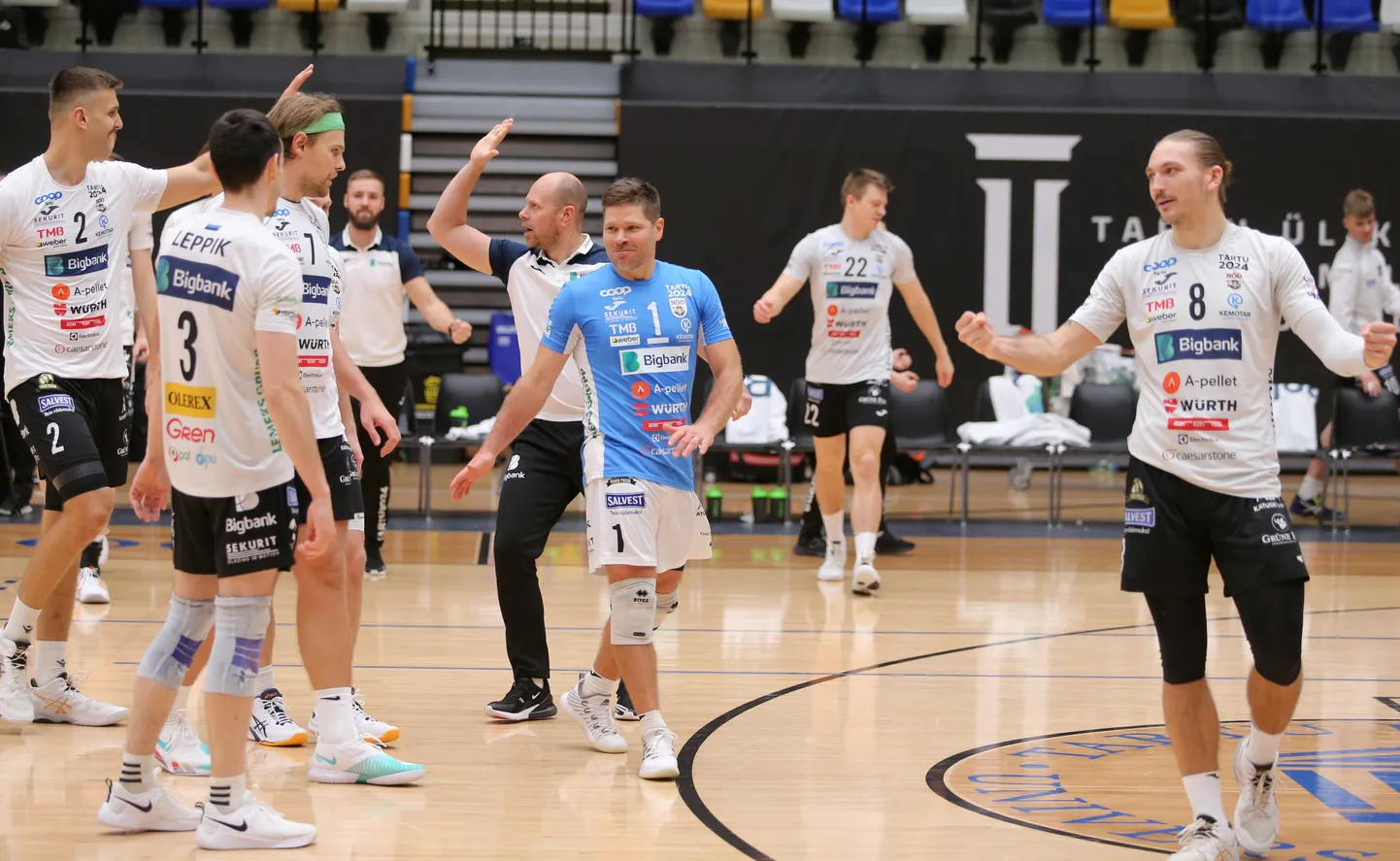 Tartu Bigbank on pärast kaotust hooaja avavoorus võitnud kõik Balti liiga mängud.