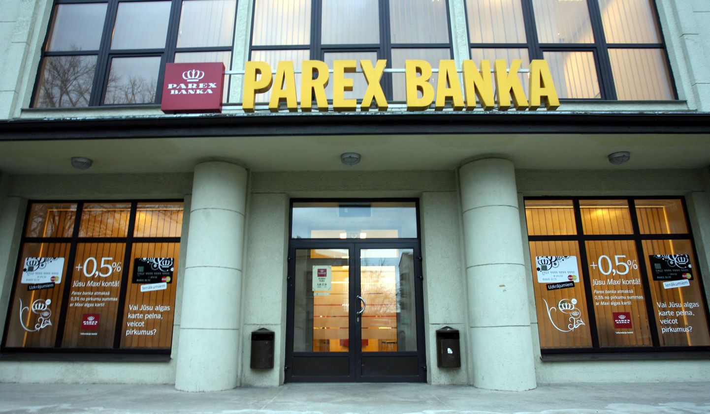 Parex banka kontor Lätis.