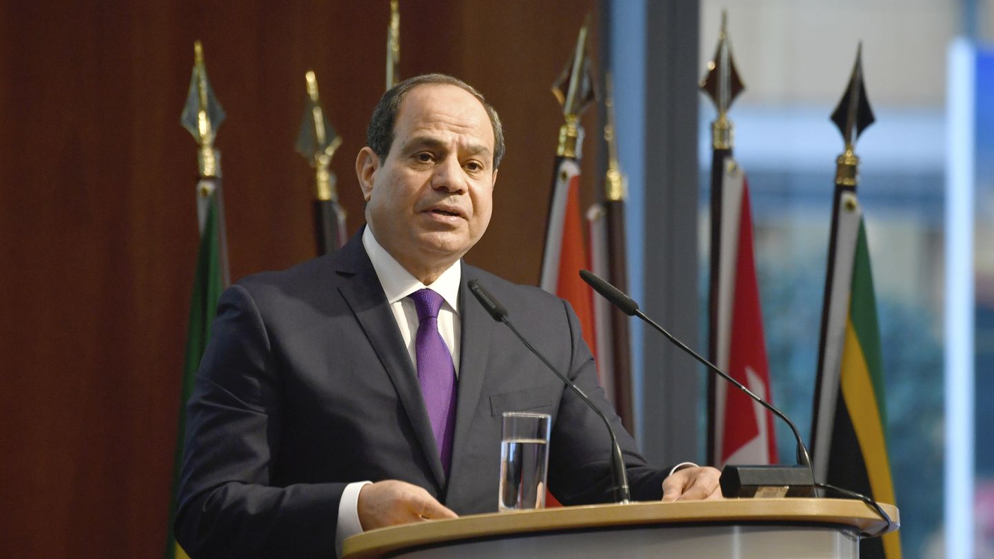Egiptuse president Abdel Fattah al-Sisi.