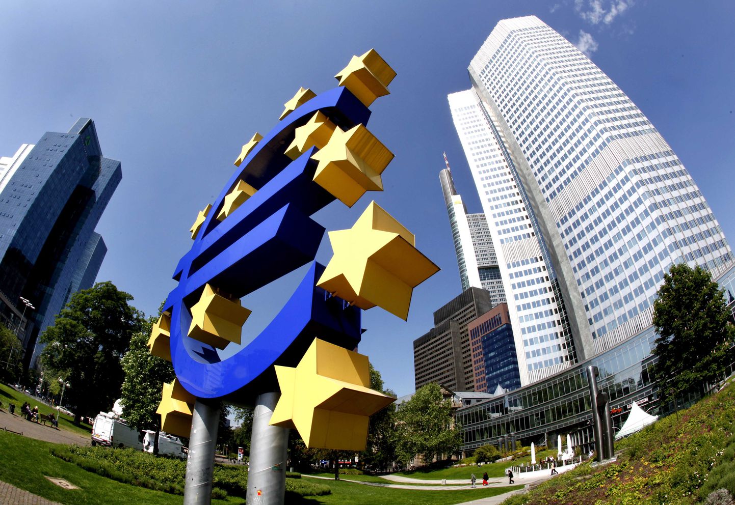 Главное здание Европейского центробанка