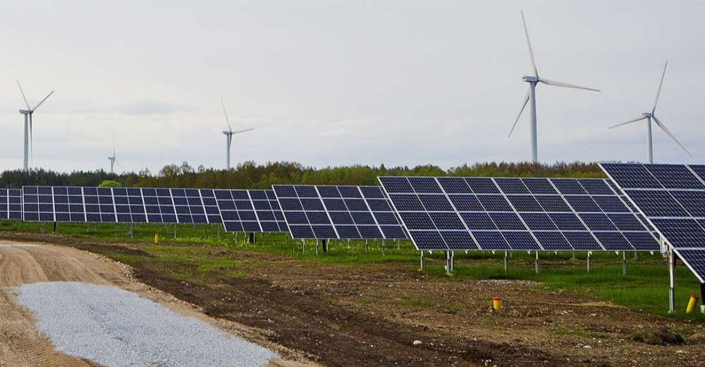 Praeguse plaani järgi tuleb Aidu taastuvenergiaparki umbes 350 tuulikut ja 210 000 päikesepaneeli.
