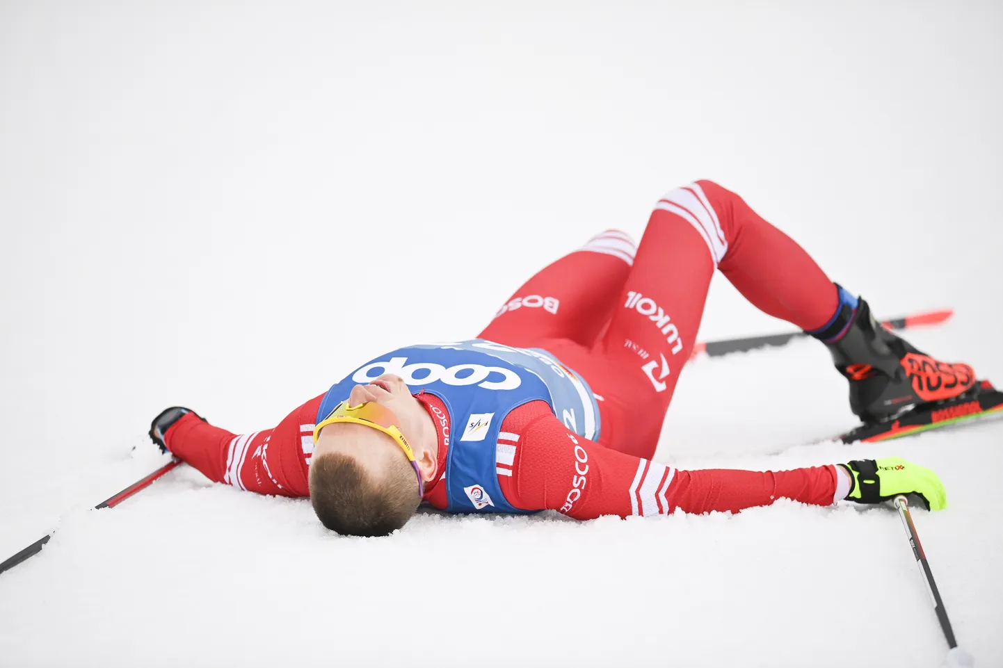 Aleksandr Bolšunov tõestas täna, et tegemist on lihast ja luust inimesega.