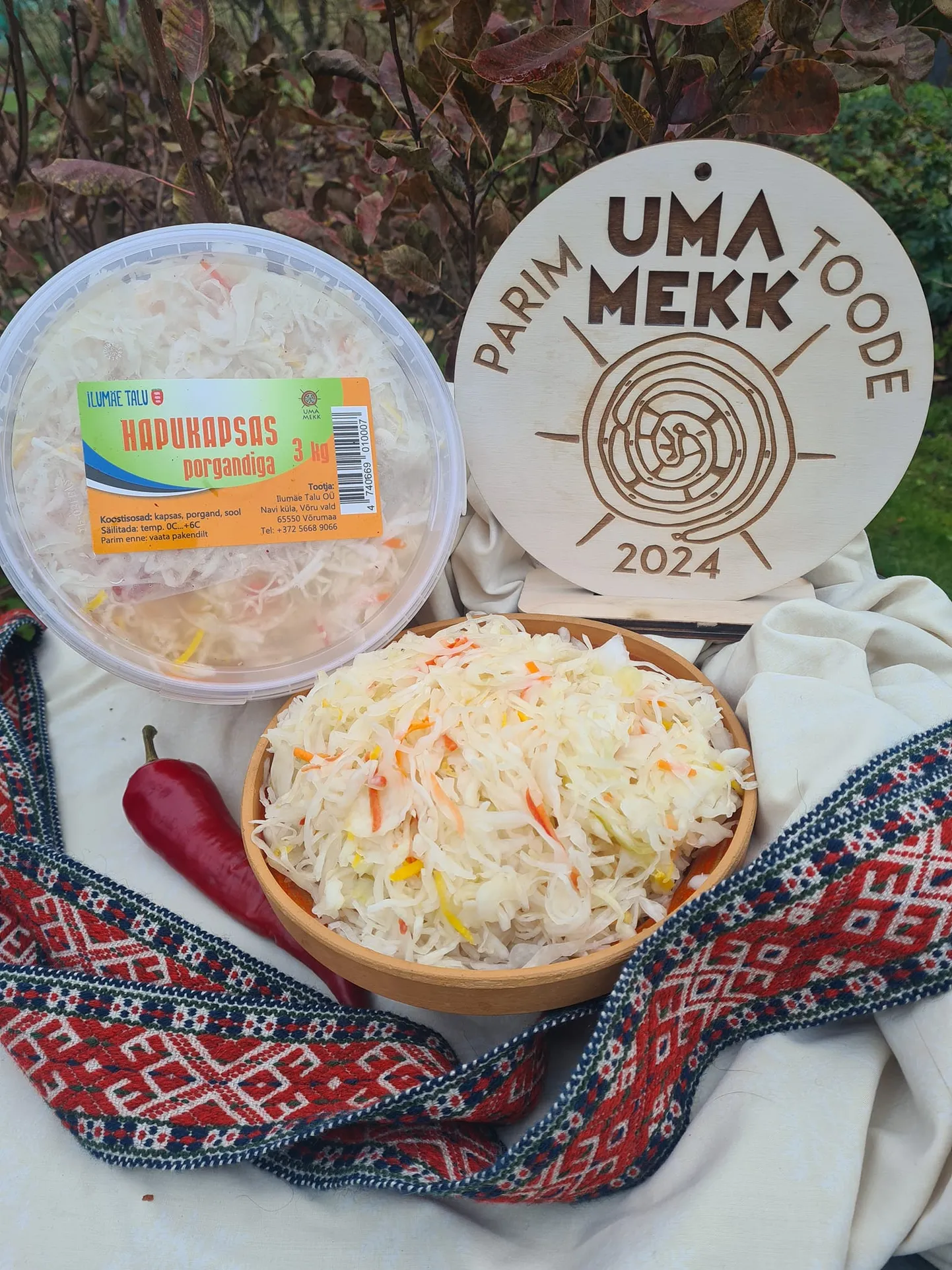 Ilumäe talu hapukapsas.