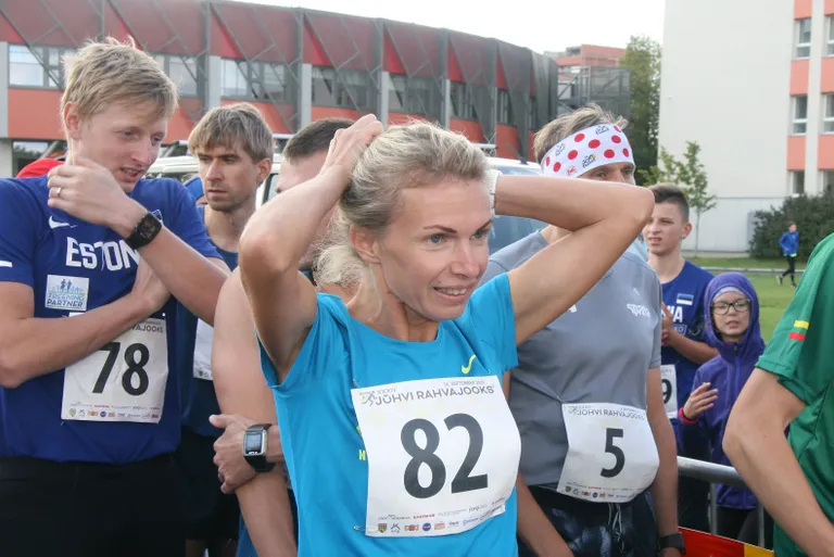 Jõhvi ja kogu Ida-Virumaa kiireim naine 10 km rajal oli Hillevi Velba.